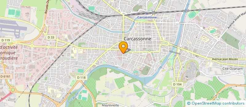 localisation de l'entreprise SARL LE PANIER CATHARE à CARCASSONNE