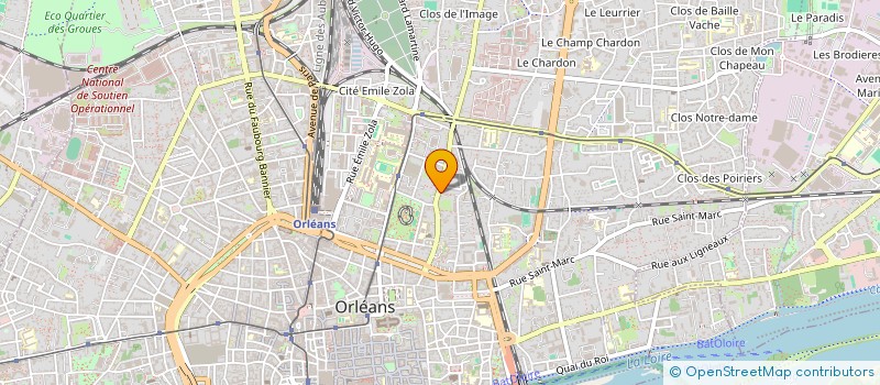 localisation de l'entreprise SARL LE PANTHERA à ORLEANS