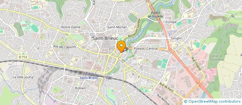 localisation de l'entreprise SARL LE PAPAGAYO à SAINT-BRIEUC