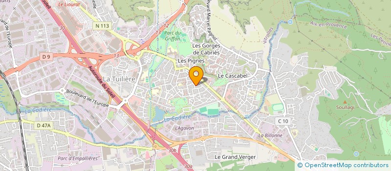 localisation de l'entreprise SARL LE PAPILLON à VITROLLES