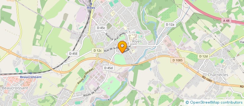 localisation de l'entreprise SARL LE PARADIS DU JARDINIER à RIVES
