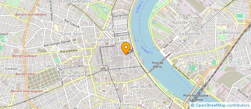 localisation de l'entreprise SARL LE PARADIS DU MAROC  BORDEAUX