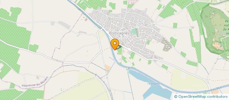 localisation de l'entreprise SARL LE PARC à VILLENEUVE-LES-BEZIERS