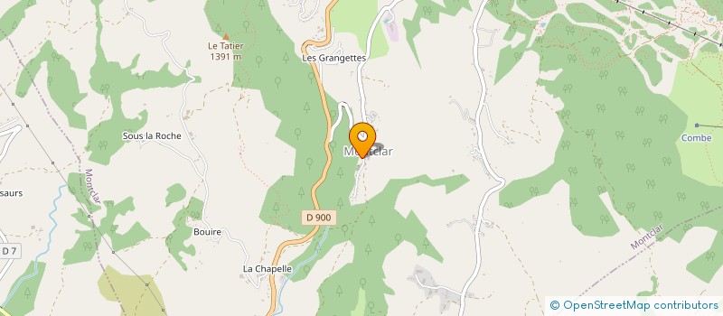 localisation de l'entreprise SARL LE PARC DES ECUREUILS  MONTCLAR