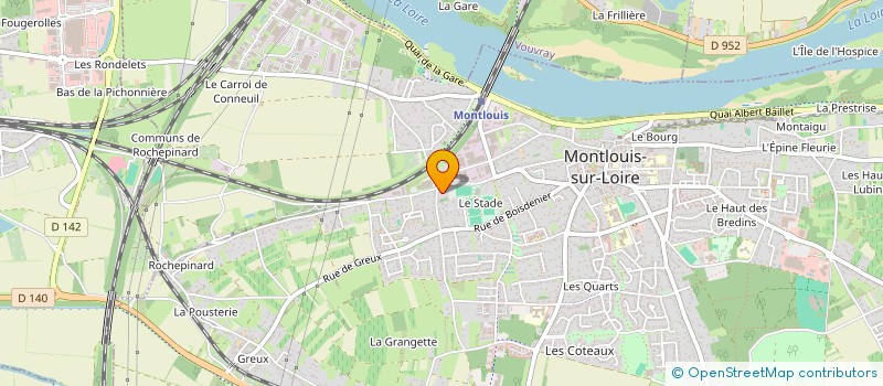 localisation de l'entreprise SARL LE PARQUETEUR  MONTLOUIS-SUR-LOIRE