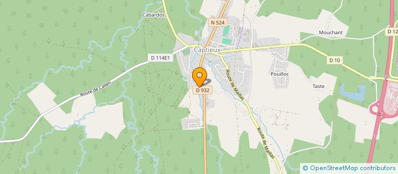 localisation de l'entreprise SARL LE PASSE CORRIGE  ESCAUDES