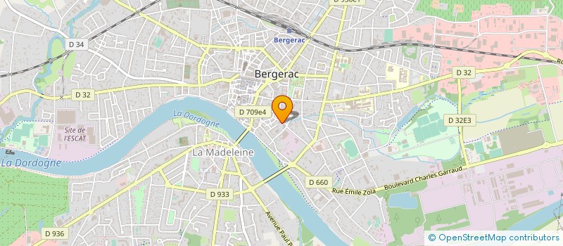 localisation de l'entreprise SARL LE PASSE SIMPLE à BERGERAC