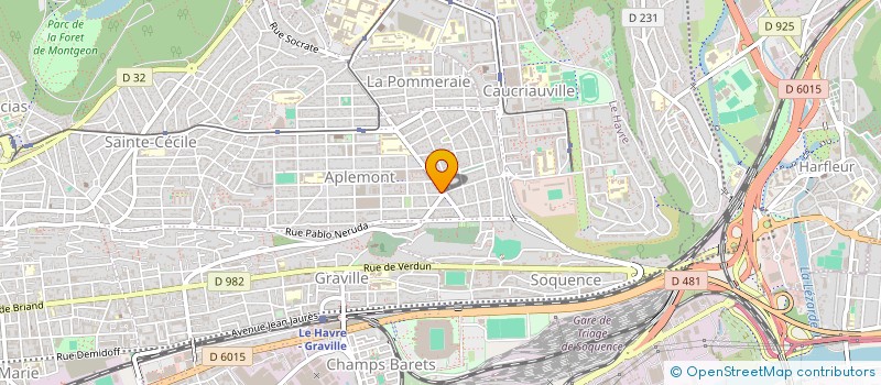 localisation de l'entreprise SARL LE PAUL BERT à LE HAVRE