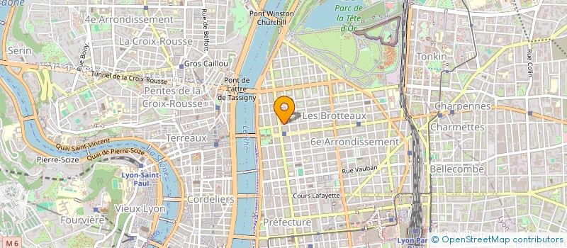 localisation de l'entreprise SARL LE PAVILLON  LYON