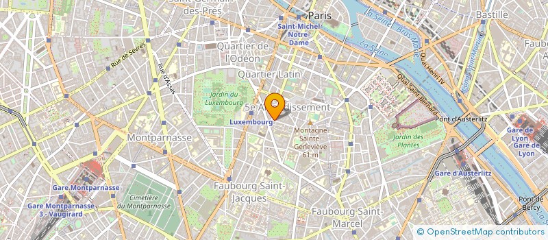 localisation de l'entreprise SARL LE PAX à PARIS