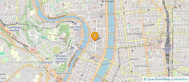localisation de l'entreprise SARL LE PELICAN  LYON
