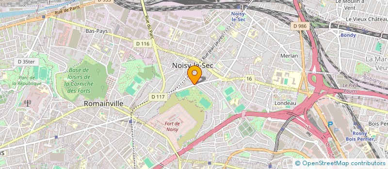 localisation de l'entreprise SARL LE PELICAN à NOISY-LE-SEC