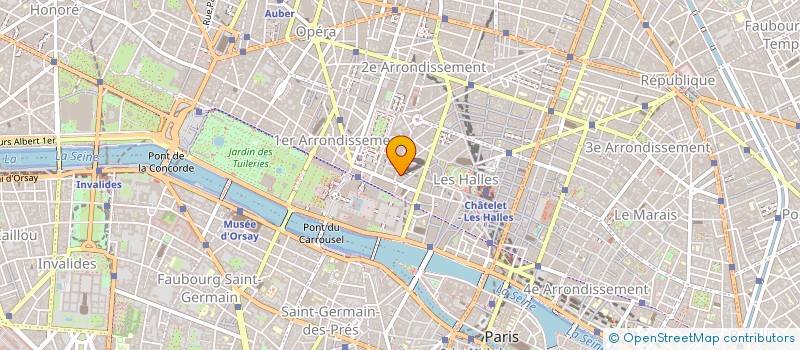 localisation de l'entreprise SARL LE PELICAN à PARIS