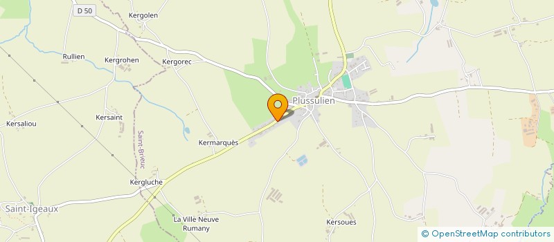 localisation de l'entreprise SARL LE PENHER à MERLEAC