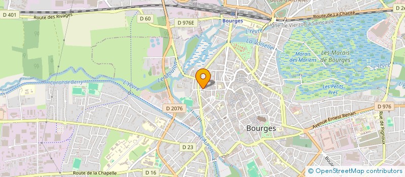 localisation de l'entreprise SARL LE PERFECTO  BOURGES