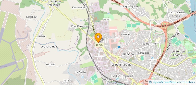 localisation de l'entreprise SARL LE PERROQUET VERT à LORIENT