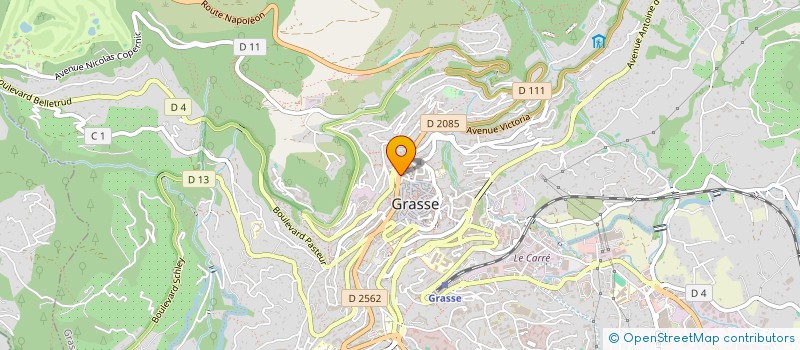 localisation de l'entreprise SARL LE PETIT CABOULOT à GRASSE