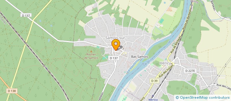 localisation de l'entreprise SARL LE PETIT CHOUCAS à SAMOIS-SUR-SEINE