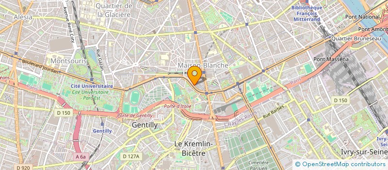 localisation de l'entreprise SARL LE PETIT MARCHE  PARIS