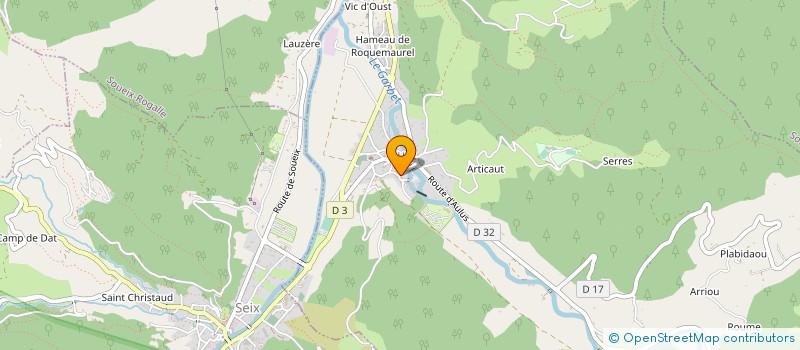localisation de l'entreprise SARL LE PETIT MITRON à OUST