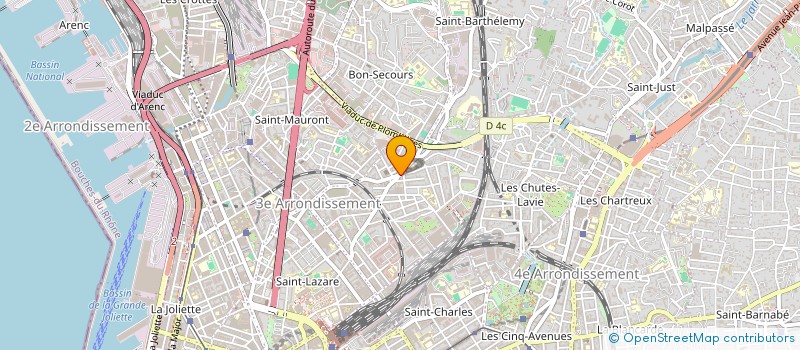 localisation de l'entreprise SARL LE PETIT MONDE D AMANDINE à MARSEILLE