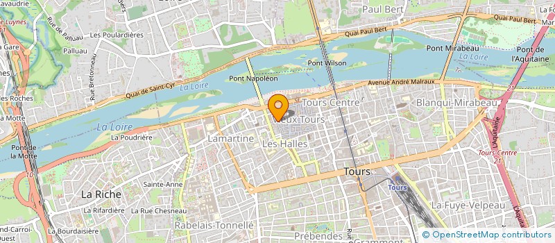 localisation de l'entreprise SARL LE PETIT MONTMARTRE  TOURS