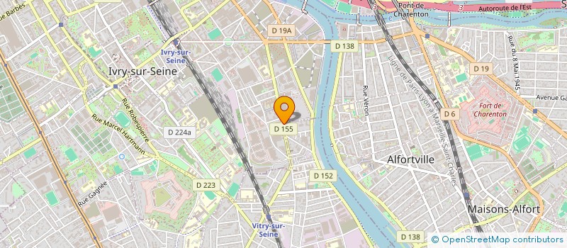 localisation de l'entreprise SARL LE PETIT POUCET  VITRY-SUR-SEINE