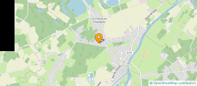 localisation de l'entreprise SARL LE PETIT TRANSPORTEUR  FILLE