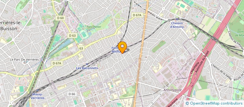 localisation de l'entreprise SARL LE PHENICIEN à ANTONY