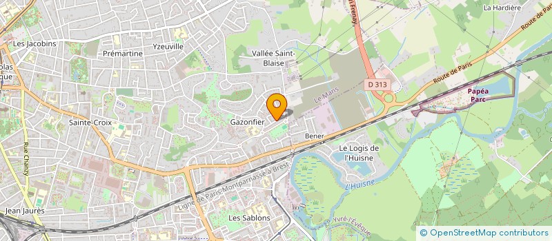 localisation de l'entreprise SARL LE PHENIX  LE MANS