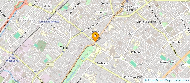 localisation de l'entreprise SARL LE PIANE  ROUBAIX