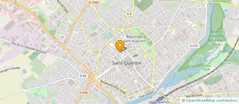 localisation de l'entreprise SARL LE PICCADILLY à SAINT-QUENTIN