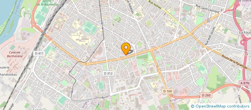 localisation de l'entreprise SARL LE PILORI  ANGERS