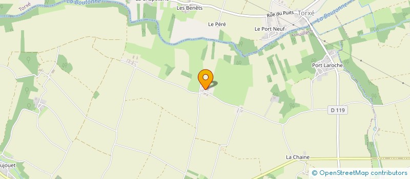 localisation de l'entreprise SARL LE PINIER  LES NOUILLERS