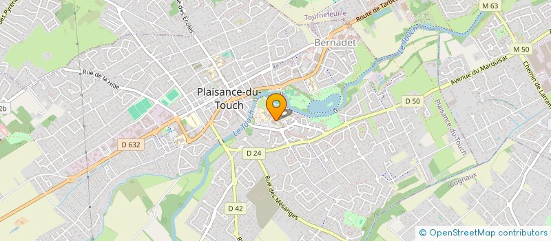 localisation de l'entreprise SARL LE PLAISANCIER  PLAISANCE-DU-TOUCH