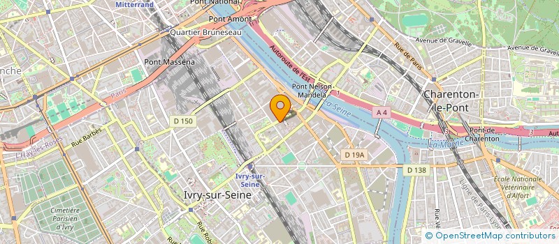 localisation de l'entreprise SARL LE PLAISIR GOURMAND à IVRY-SUR-SEINE