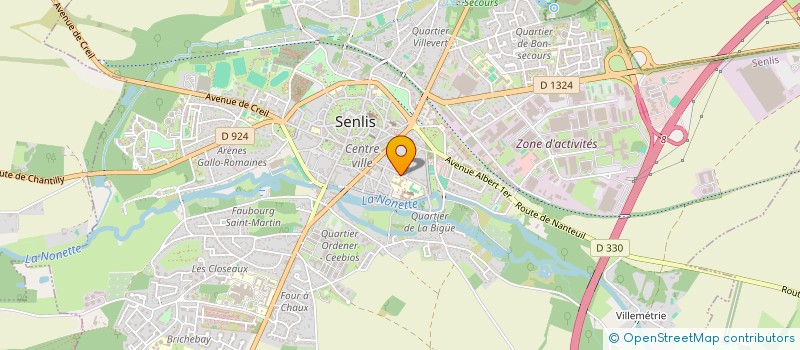 localisation de l'entreprise SARL LE POIVRE ET SEL  MONT-L'EVEQUE