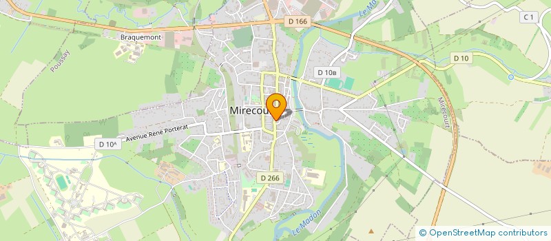 localisation de l'entreprise SARL LE POLISSON  MIRECOURT