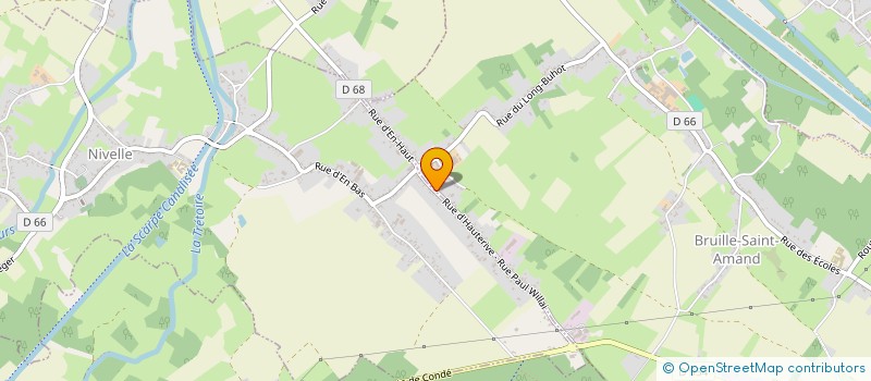 localisation de l'entreprise SARL LE PORT  BRUILLE-SAINT-AMAND