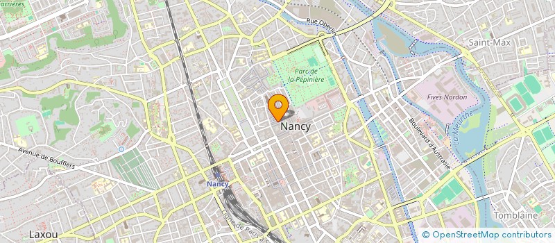 localisation de l'entreprise SARL LE POTAGER  NANCY