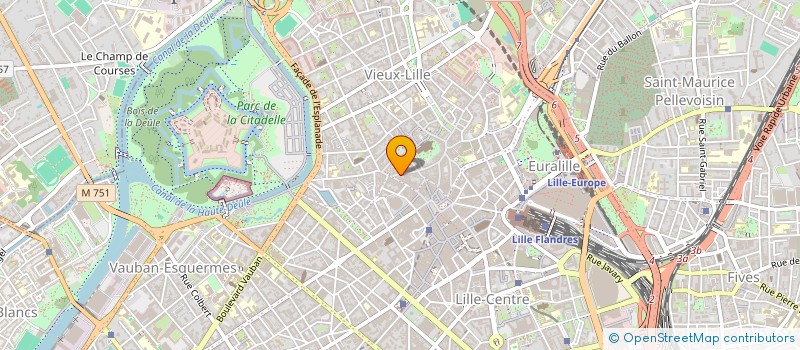 localisation de l'entreprise SARL LE PRATO à LILLE