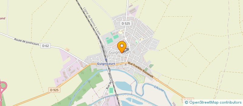 localisation de l'entreprise SARL LE PRE D IGNY à VILLENEUVE-SUR-AISNE