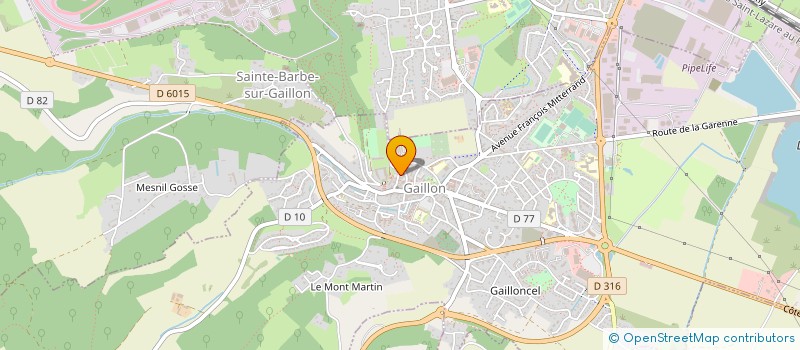 localisation de l'entreprise SARL LE PRE VERT à GAILLON