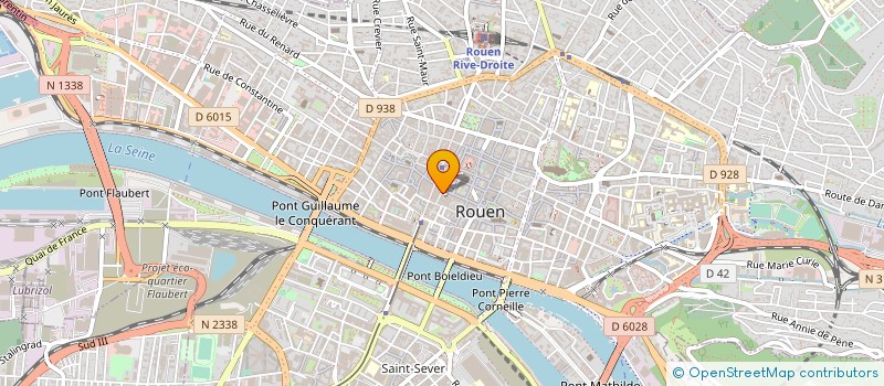 localisation de l'entreprise SARL LE PRESSING DU GROS HORLOGE à ROUEN