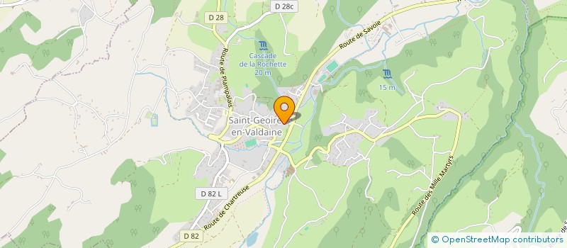 localisation de l'entreprise SARL LE PRESSOIR  MONTFERRAT