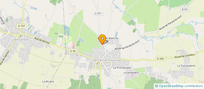 localisation de l'entreprise SARL LE PRIEURE  MOULIHERNE