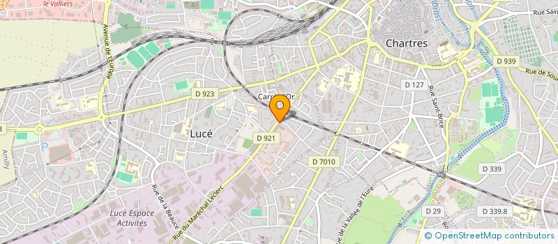 localisation de l'entreprise SARL LE PRIMEUR à LUCE