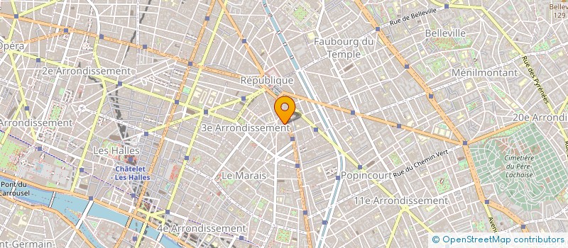 localisation de l'entreprise SARL LE PRINCE  PARIS