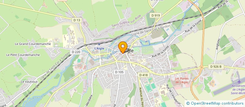 localisation de l'entreprise SARL LE PRINCE à L'AIGLE