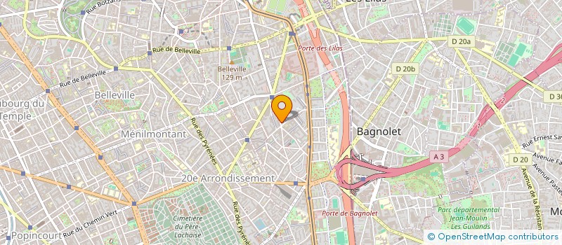 localisation de l'entreprise SARL LE PRINTEMPS JARDIN D'EDEN à PARIS